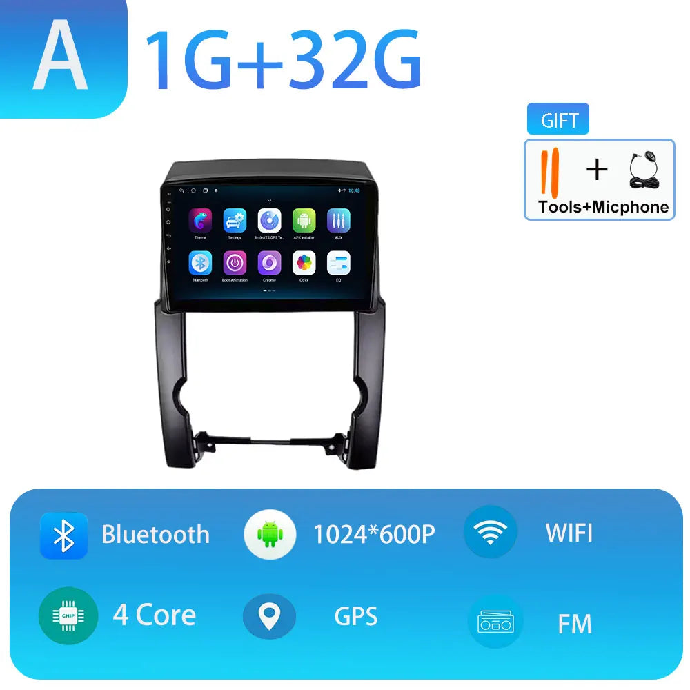 Android Car Stereo for Kia Sorento (2009–2012) — CarPlay, Android Auto, GPS, 4G, WiFi, Bluetooth