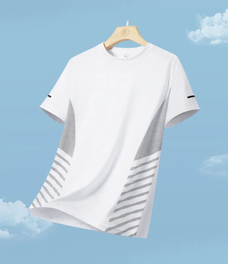 Men's quick-dry reflective running t-shirt — view 18 of 20