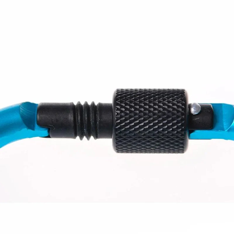 Screwed-door set (for hiking) - Hooks for carrying outdoor camping equipment, with 7.5 mm diameter aluminum rods