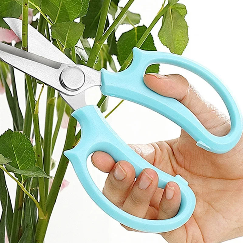 Professional Bonsai & Garden Scissors – PTFE Bypass Pruning Shears with Ergonomic Grip | Floral & Plant Pruner