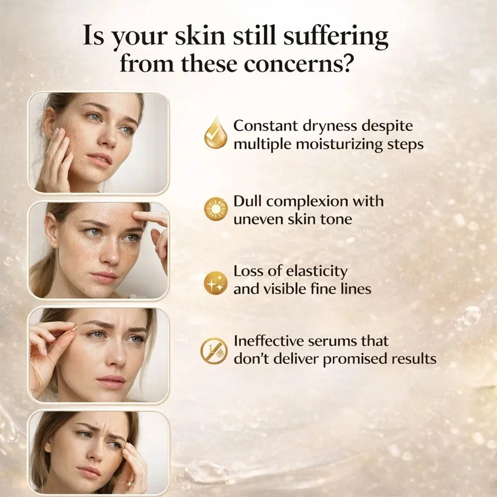 rrAmpoule intensive au collagène et aux peptides de soie, hydratant profond, renforce la peau, lifting, resserrement et fermeté,