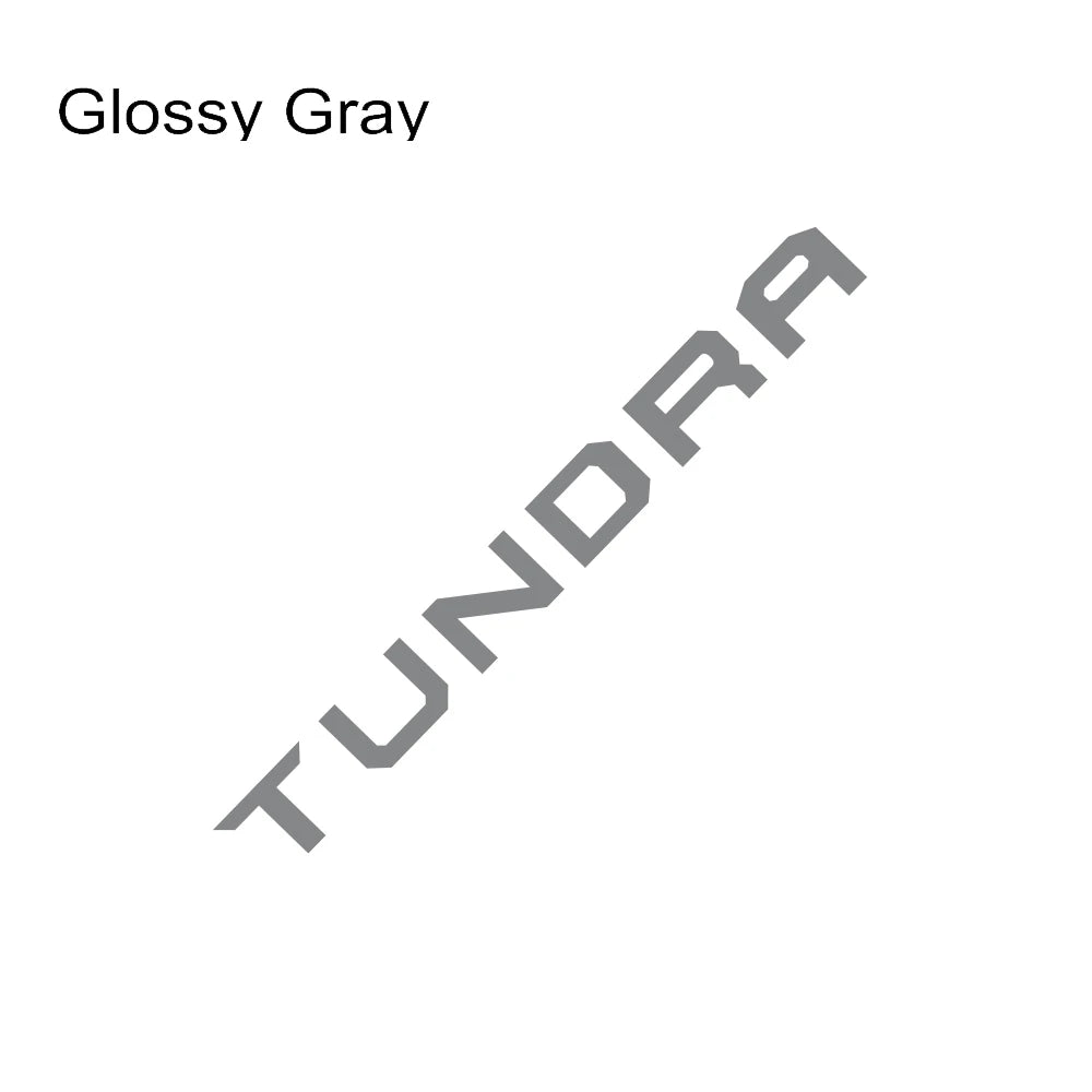 Pickup Tailgate Insert Indent Stickers For Toyota Tundra 2014-2019  Car Decor Decals Vinyl Letter Cover Auto Tuning Accessories