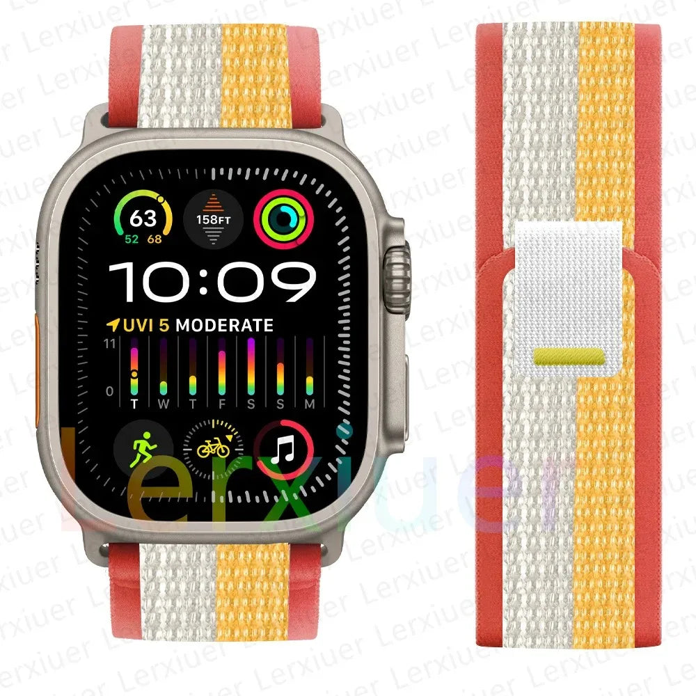 trail loop For apple watch ultra 3 2 Band 49mm 44mm 40mm 45mm 41mm 42mm correa bracelet iWatch series 7 se 8 9 10 11 46mm straps