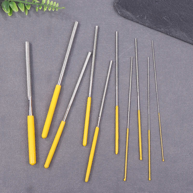 Ultra Fine Needle Files 1.0-5.8mm – Micro Hole Reamer Precision Riffler for Jewelry, PCB & Watch Repair