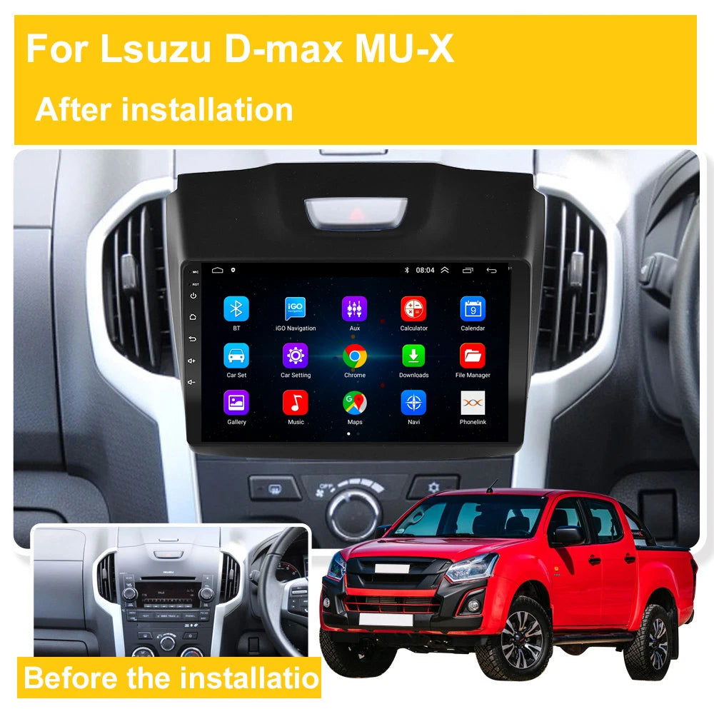Android 16 Car DVD Player For Chevrolet Holden S10 TRAILBLAZER COLORADO ISUZU DMAX GPS Radio Audio Multimedia Stereo carplay