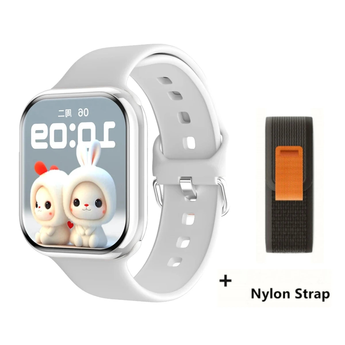 Smart Watch Series 10 – 1.9" OLED HD Screen, GPS, NFC, BT Calling, Wireless Charging, IP68 | iOS & Android | Multiple Strap Options