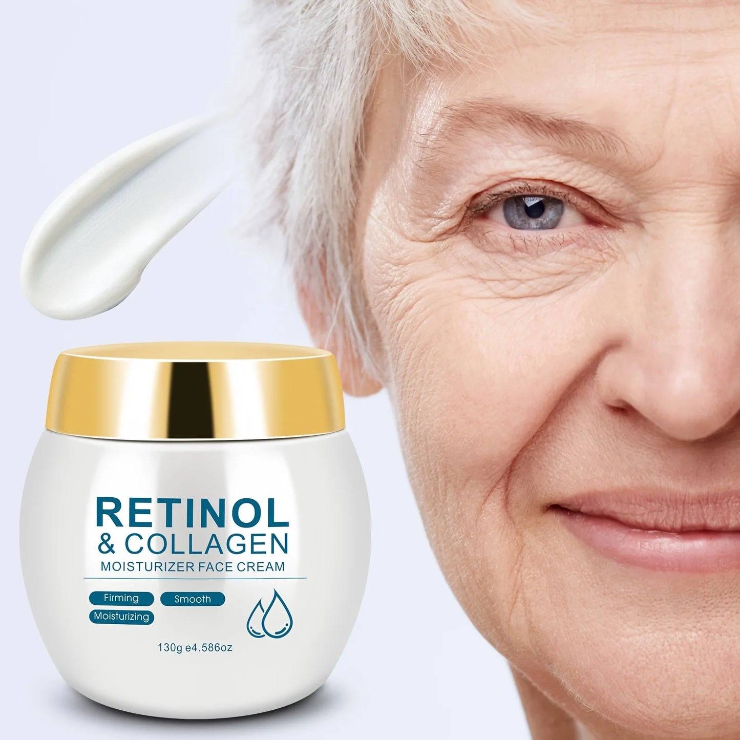 Retinol Moisturizing Cream  Firms & Smooths make the skin appear lighter, brighter, or more radiant