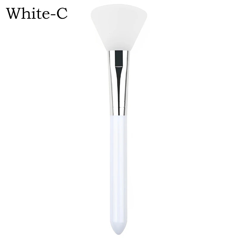 1/4pcs Silicone Facial Mask Brushes DIY Face Mask Brush Set Soft Head Mud Applicator Makeup Spatula Make Up Beauty Skincare Tool