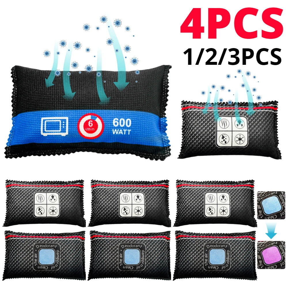 Reusable Car Dehumidifier Bag with Moisture Indicator