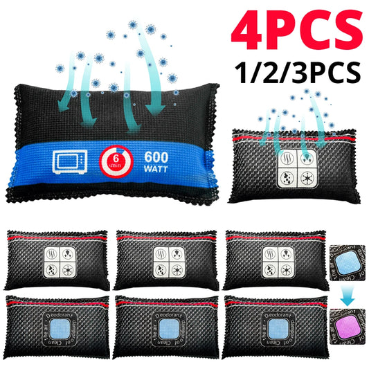 Reusable Car Dehumidifier Bag with Moisture Indicator
