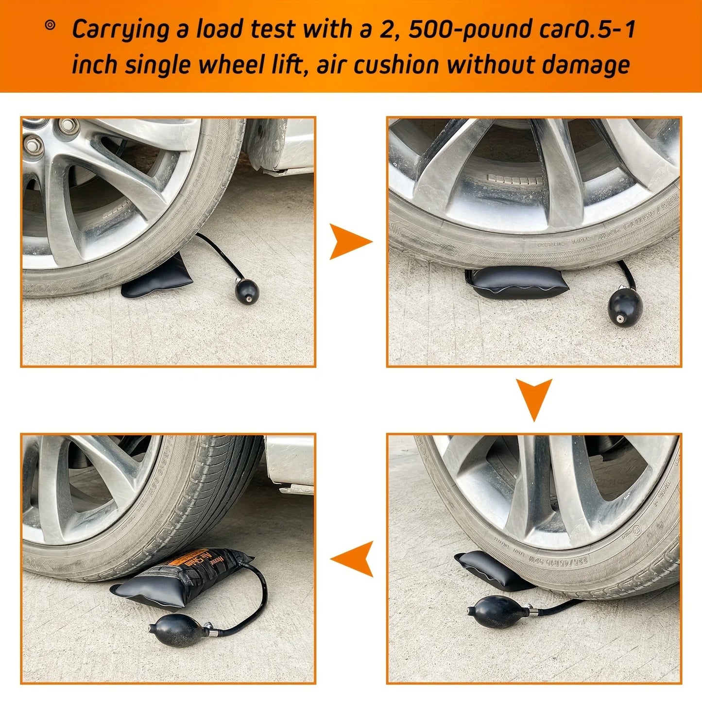 1/3/4 Pieces Air Wedge Bag Strong Air Bag Pump Professional Leveling Kit Locksmith Supplies Tool Auto Airbag Window Repair