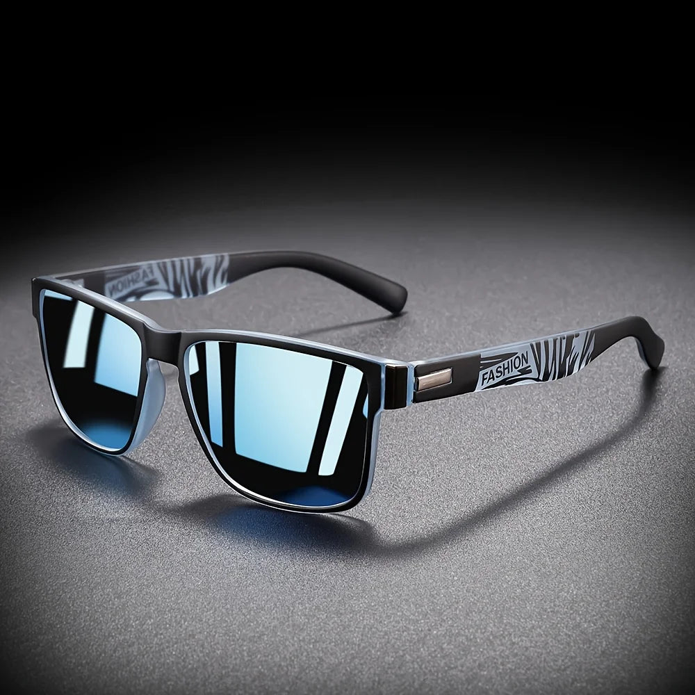 Unisex Square Polarized Sunglasses — Vintage UV400 Shades