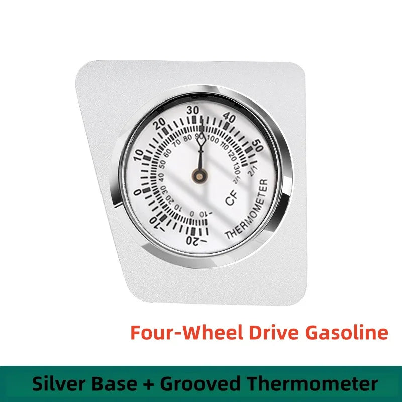 Car Dashboard Stick-On Luminous Digital Clocks Auto Vehicle Air Outlet Mini Watches For Toyota RV4 WILDLANDER 2024-2025