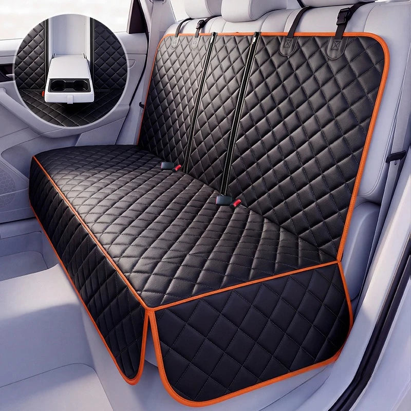 Back Seat Pet Isolation Mat - Anti-Dirt Waterproof Cover