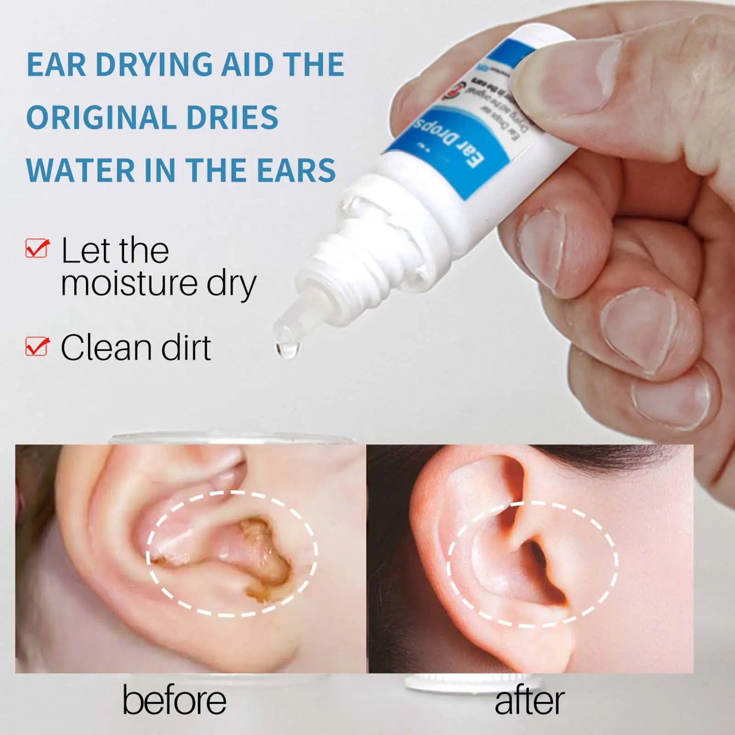 Ear Wax Removal Drops Organic Ear Drops For Ear Infect Adult Ear Aches Drops Earache Drops For Clogged Ears Fast Natural