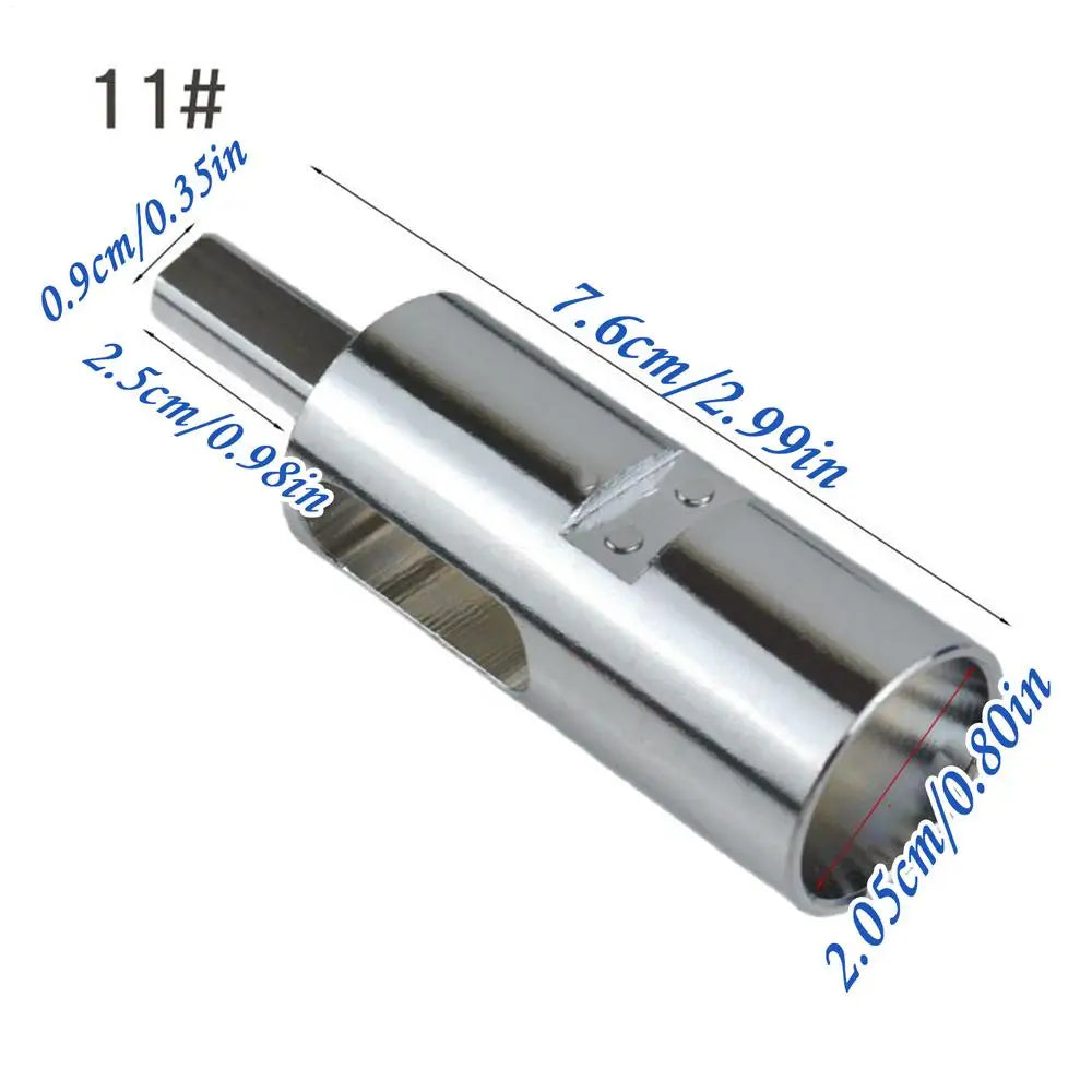Tie Wire Twister Tools 3-5mm Iron Wire For Twist Ties Fixing Chain Link Fence Triangle Shank Drill Chuck Electrical Drill Tools