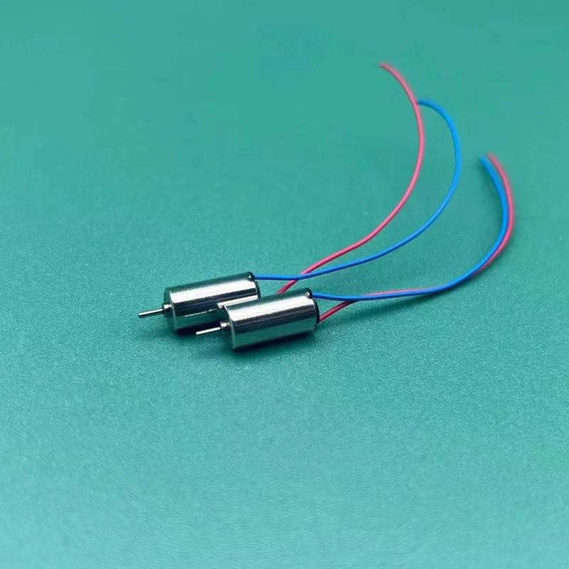 2PCS DC 3.7V 75000RPM Mini 6mm*12mm 612 Coreless Motor High Speed Strong Magnetic Micro Hollow Cup Motor DIY RC Drone Quadcopter