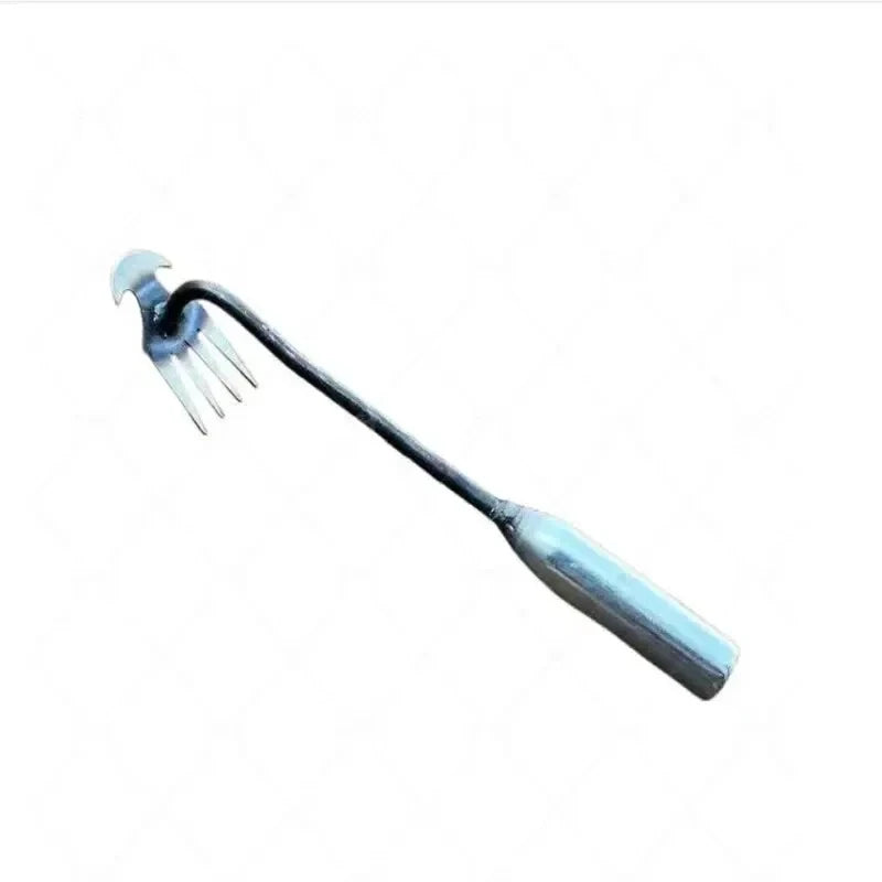 Manganese Steel Garden Hoe — Weeding & Soil-Loosening Hand Tool