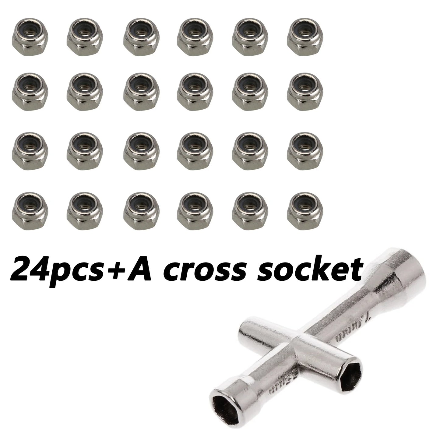 RCXAZ 1.0" Beadlock Wheel Rims 52*19mm Tires Set for 1/18 1/24 RC Crawler Car Axial SCX24 FMS FCX24 TRX4M (W1004-T1014)