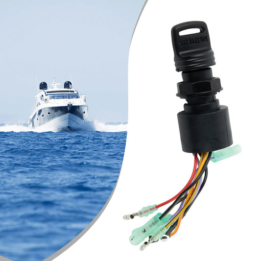 Parts Ignition Key Switch Fittings For Mercury Motors Outboard Boat Engine Plastic + Metal Replacement With 2x Key