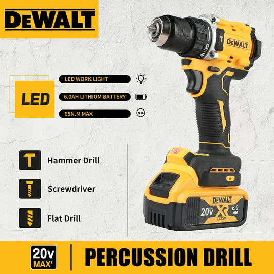 DEWALT DCD805 Cordless Impact Drill Brushless Professional Car Maintenance & Household Repair Durable Tool Only