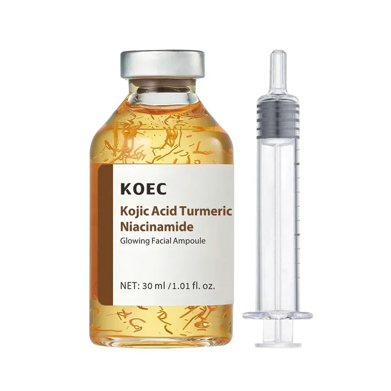 Kojic Acid Turmeric Facial Ampoule Serum With Niacinamide Deep Moisturizing Nourishing Essence