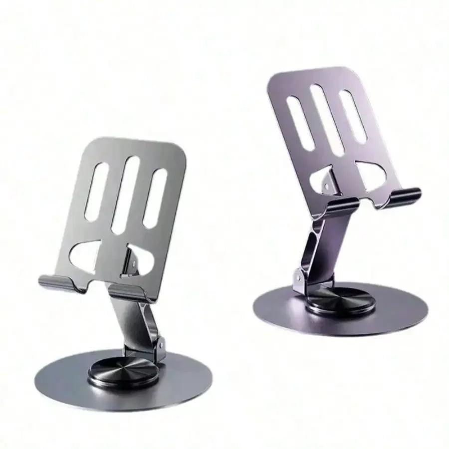 2026 New Rotating Aluminum Alloy Phone Holder, New All-Metal 360-Degree Rotating Mobile Phone Bracket, High-End Mechanical