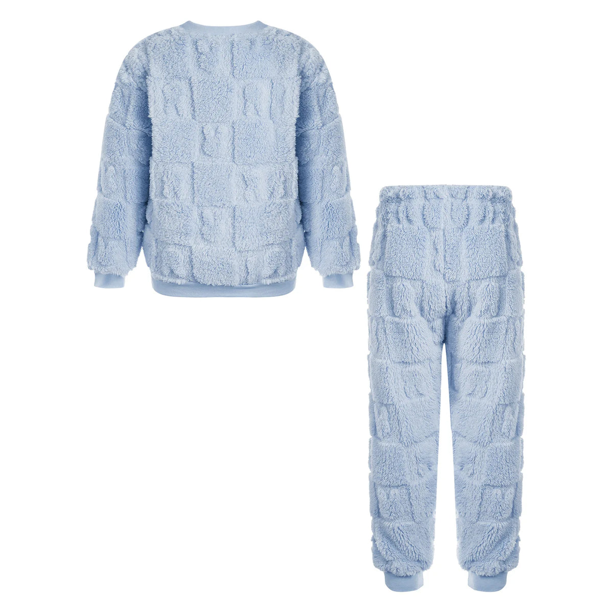 Kids Flannel Pajama Set - Long Sleeve Top and Pants for Boys and Girls - photo 3