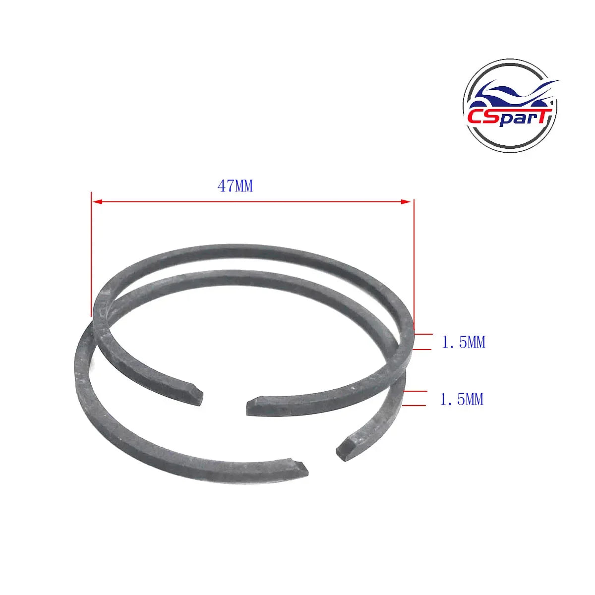 JOG 40MM 47MM 48MM 10MM 12MM Piston Kit For Yamaha 50CC 70CC 80CC Minarelli EVO 5BM 5SU 1E40QMB Keeway Roketa Scooter ATV Buggy