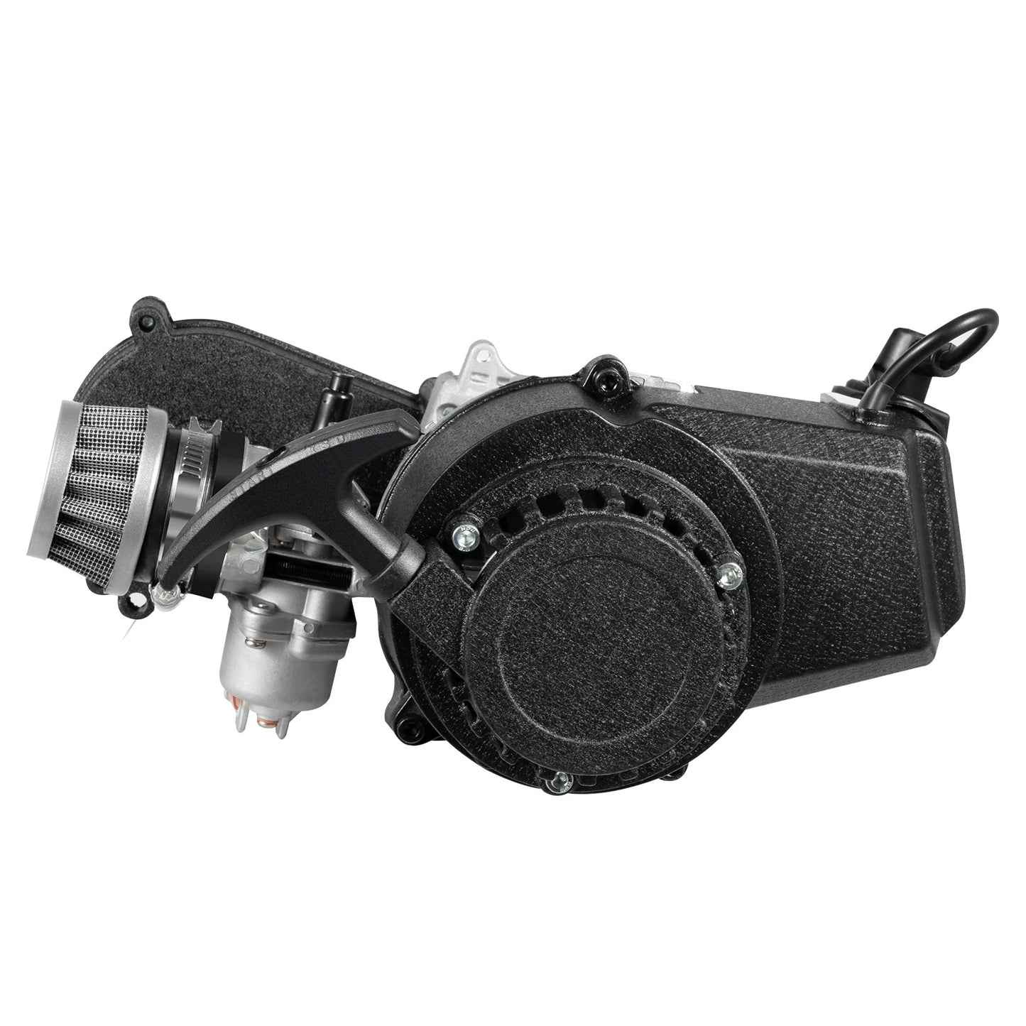 49cc Dirt Bike Engine, Aluminum Construction, 0.32Gal Fuel Tank, Air Cooling System, Low Fuel Consumption