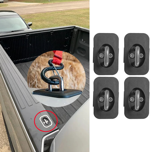 Truck Bed Tie-Down Anchors for Ford F-150 / F-250 / F-350 1998–2016 (4-Pack)