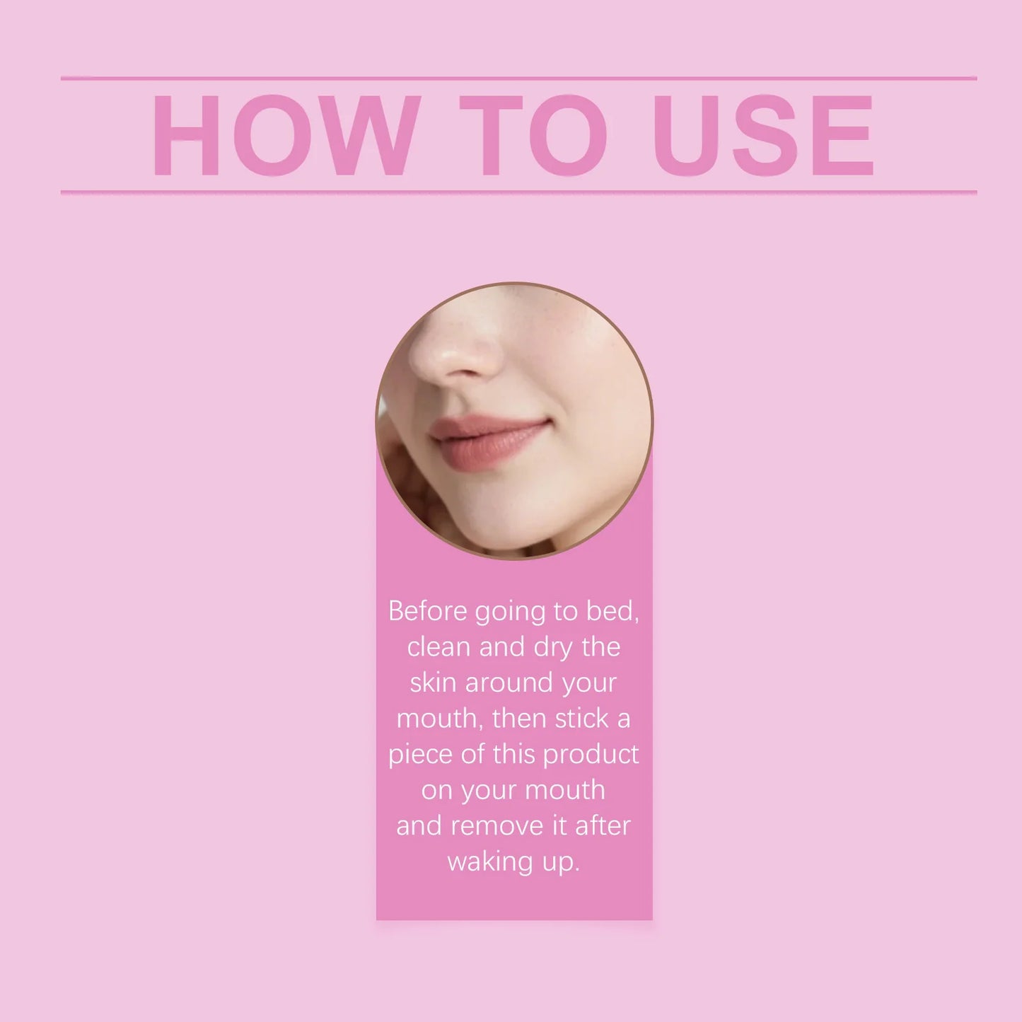Nighttime Lip Care Lip Mask Patch- Deeply Moisture Surge,Smooths Lip Lines & 3D Contoured Fit,Anti-Chapping, Smooth Fine Lines