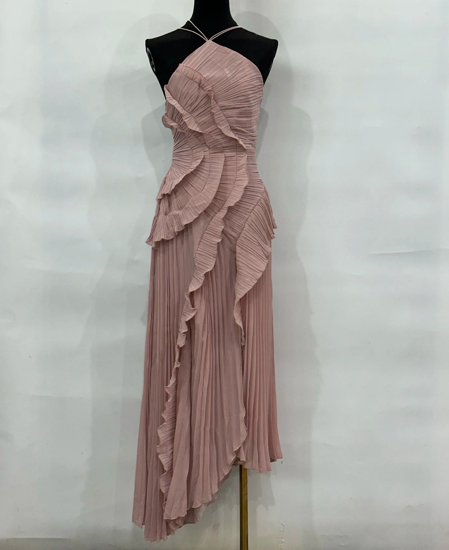 Women's Strapless Backless Tassel Maxi Dress — Summer Evening Wear