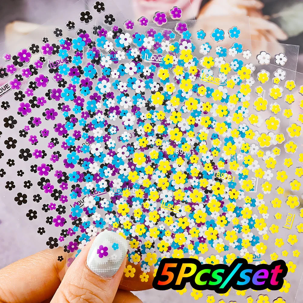 12Pcs/set Laser Silver Snowflake Nail Stickers Set  3D Winter Elk Snowflake Nail Art Decoration DIY Holographic Snowflake Slider