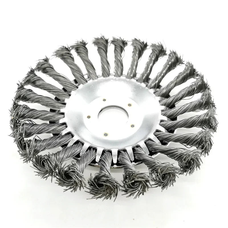 Carbon Steel Wire Trimmer Head – Break-Proof Brush Cutter Blade for Lawn Mowers (6"/8")