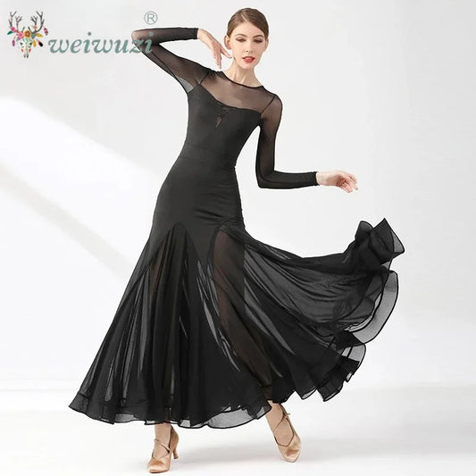 Women's waltz ballroom performance dress