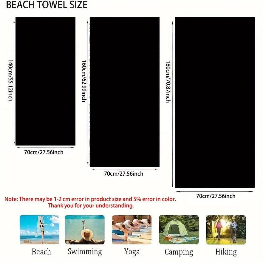 Oversized Starfish Beach Towel Patterned Sunscreen And Windproof Suitable For Swimming Pool Camping Travel Blanket