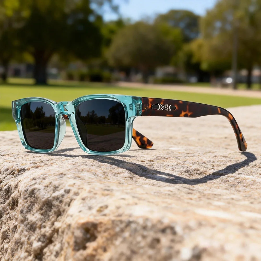 Retro Punk Square Sunglasses - UV400 Protection (3-Pack Set)