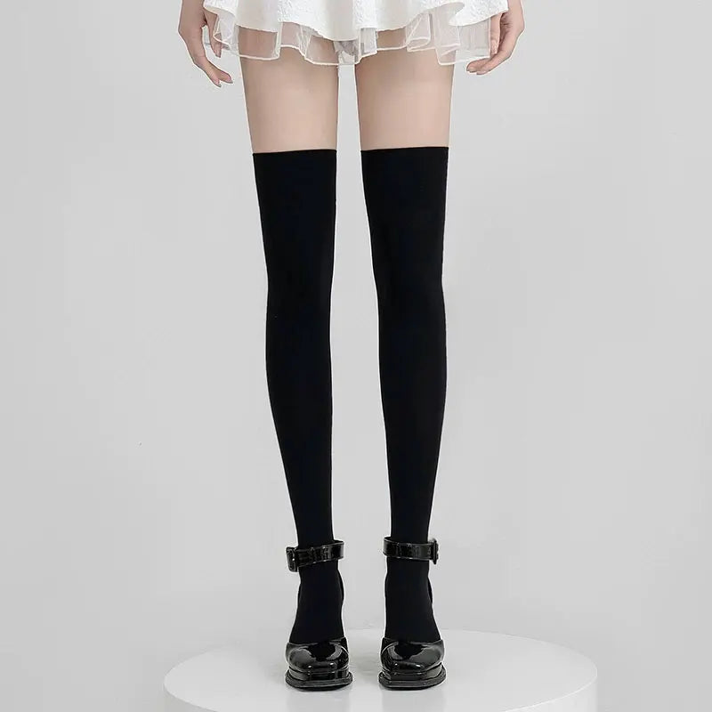 Women's Velvet Over the Knee Socks, 40, 50 or 70 cm