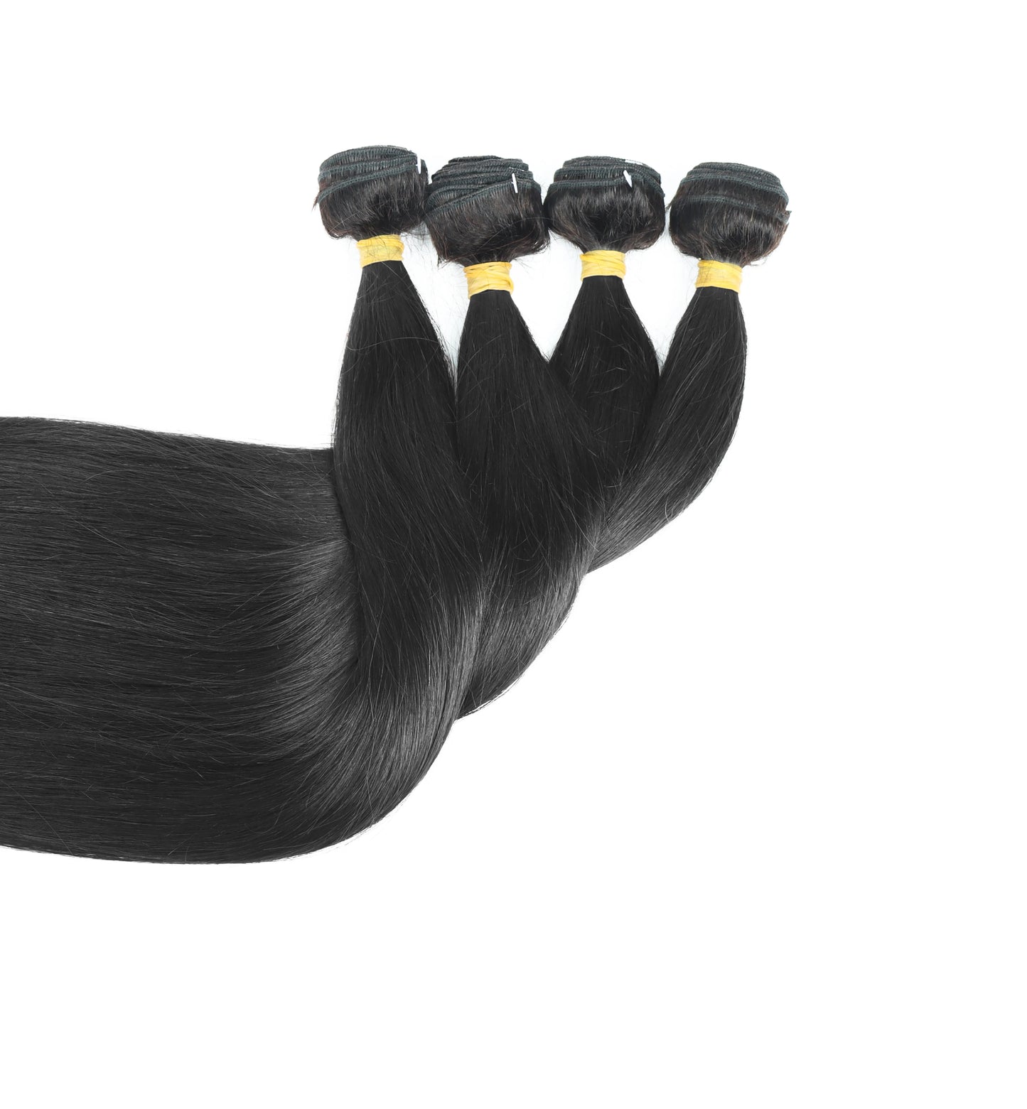 30 40 Inch Straight Bundles Human Hair 16A Remy Brazilian Virgin Weave 1 3 4 Pcs Raw Hair Bundles Extensions For Black Women