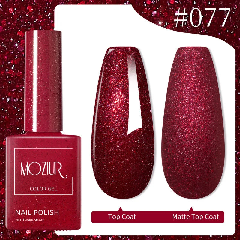 Colorful Hot Sale Uv Gel Nail Polish Set Soak Off Gel Nail Polish 15ml Professional Nail Gel Polishes