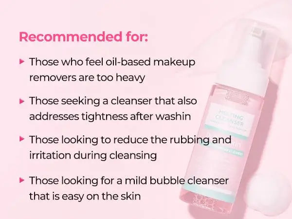 Melting Cleanse Hypoallergenic Makeup remover with Quick Bubble, Deep Pore Cleansing for all skin type, 150ml