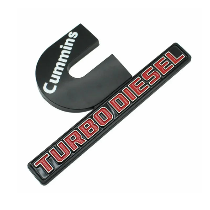 CUMMINS TURBO DIESEL Logo Decal Sticker for Dodge Ram 1500/2500