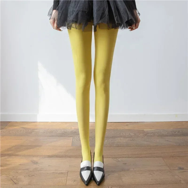 Women's Stretch Tights in Many Colors, One Size