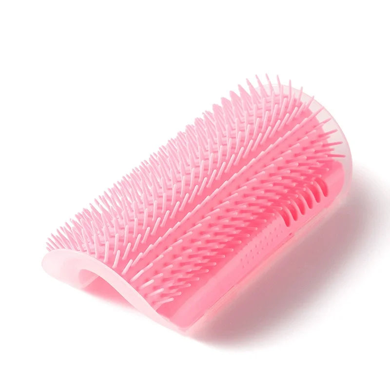 New Pet Cat Corner Scrubber Massager Cat Scratching Scratcher Cat Brush Comb Massage Corner Brush Pet Supplies