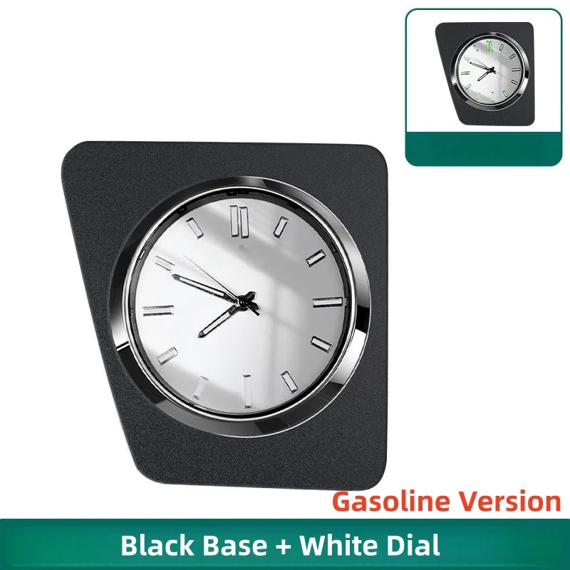 Car Dashboard Stick-On Luminous Digital Clocks Auto Vehicle Air Outlet Mini Watches For Toyota RV4 WILDLANDER 2024-2025