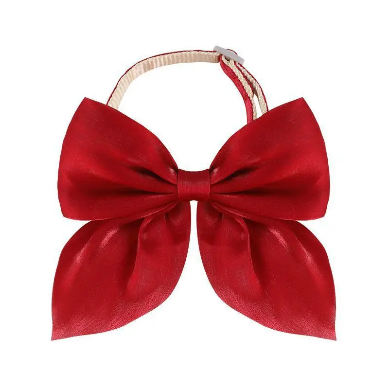 Cat Collar Adjustable Pet Bow Tie Collars for Small Cats Dogs Fashion Fancy Kitten Necktie Buckle Necklace Pet Accessoreis