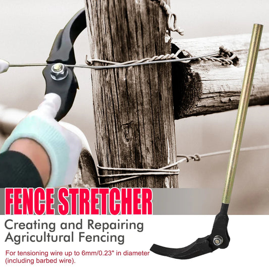 MMAlto Fence Wire Stretcher & Barbed Wire Tensioner – Easy Wire Puller for Agricultural Fencing | Portable & Durable | Farm Fence Repair Tool