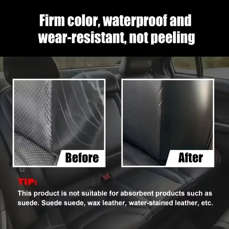 IFUBO Pro Car Paint Repair Pen: One-Step Black Plastic Touch-Up for Interior/Exterior Scratch Removal