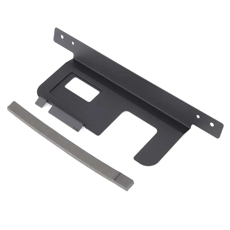 Rear Bumper Cover Plate Trailer Side Dust Cover Black Aluminum Alloy for Ford Maverick 2022 -2025 4/7-Pin Connector Hitch